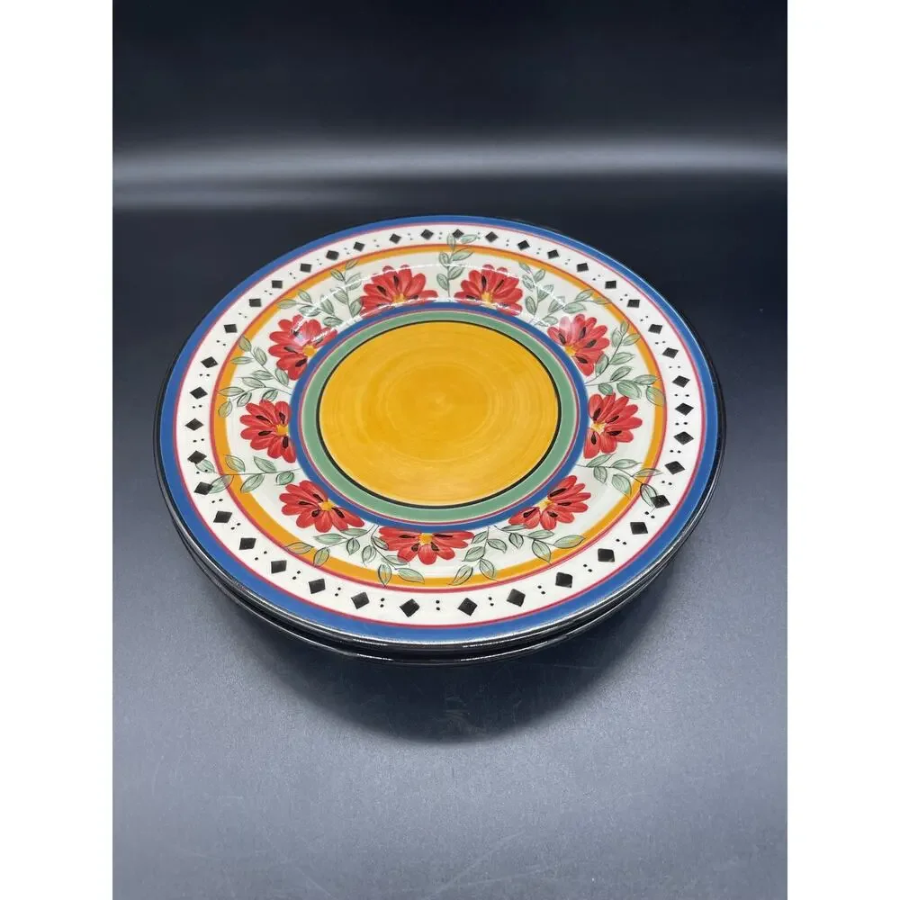 Pier 1 Alexandria Set of 2 Salad Plates Earthenwear 9